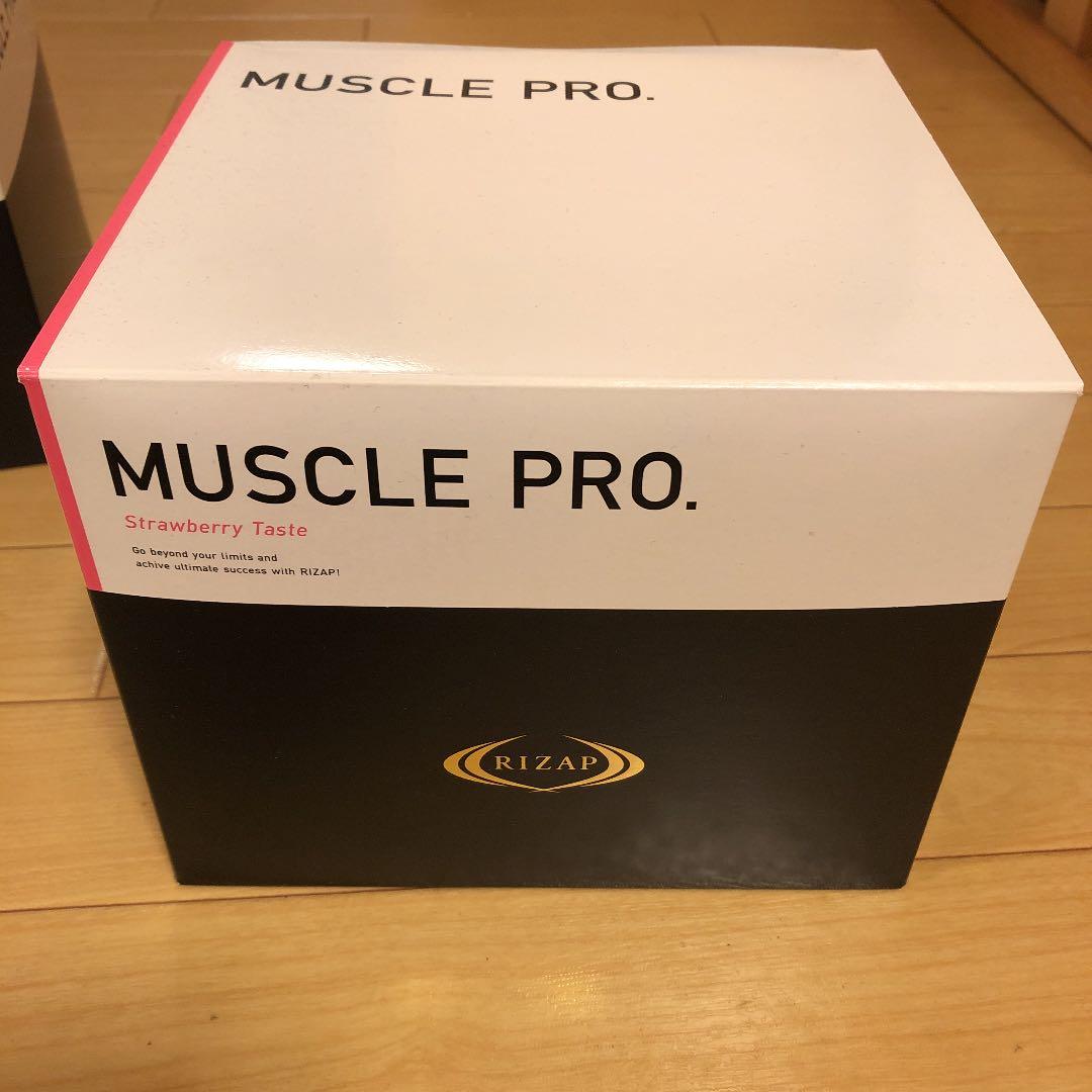 RIZAPプロテインMUSCLE PRO.ストロベリー風味