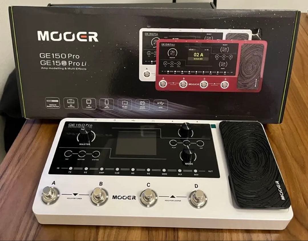 Mooer GE150 Pro マルチエフェクター ギター エフェクター Amazon | Mooer ムーアー GE150 Pro マルチエフェクター ギター