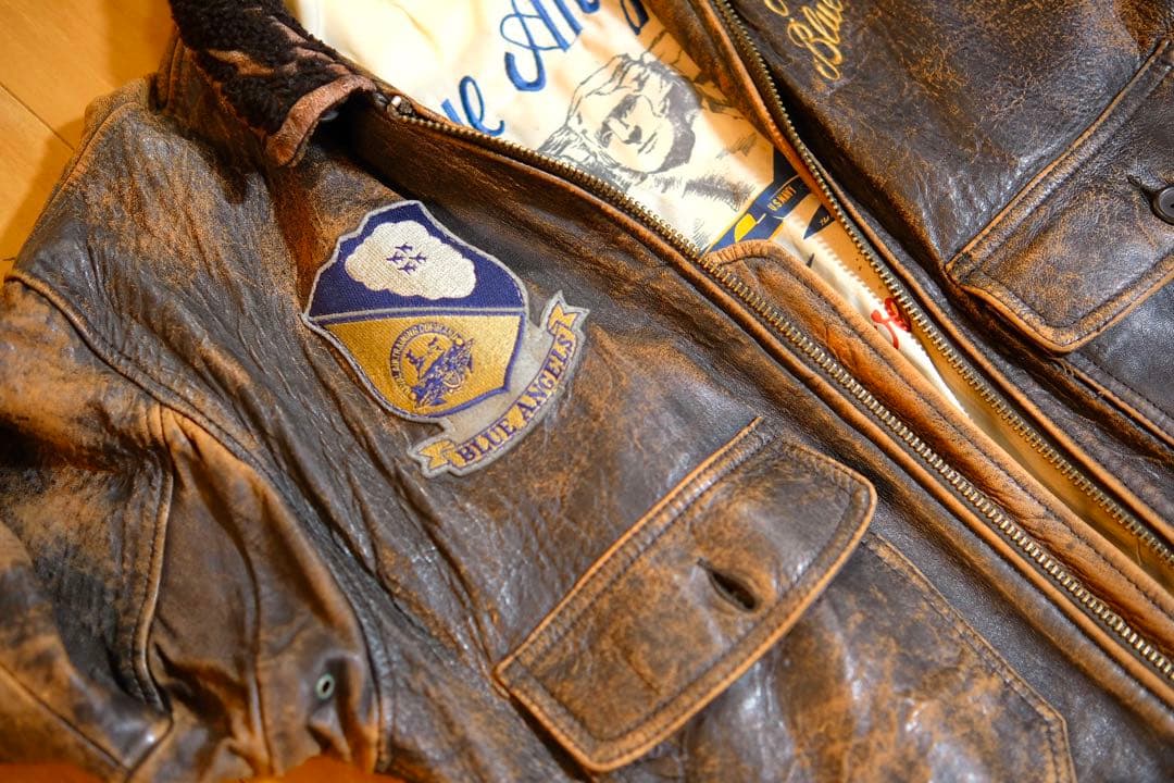 Avirex G-1 Blue Angels 30th FlightJacket - メルカリ