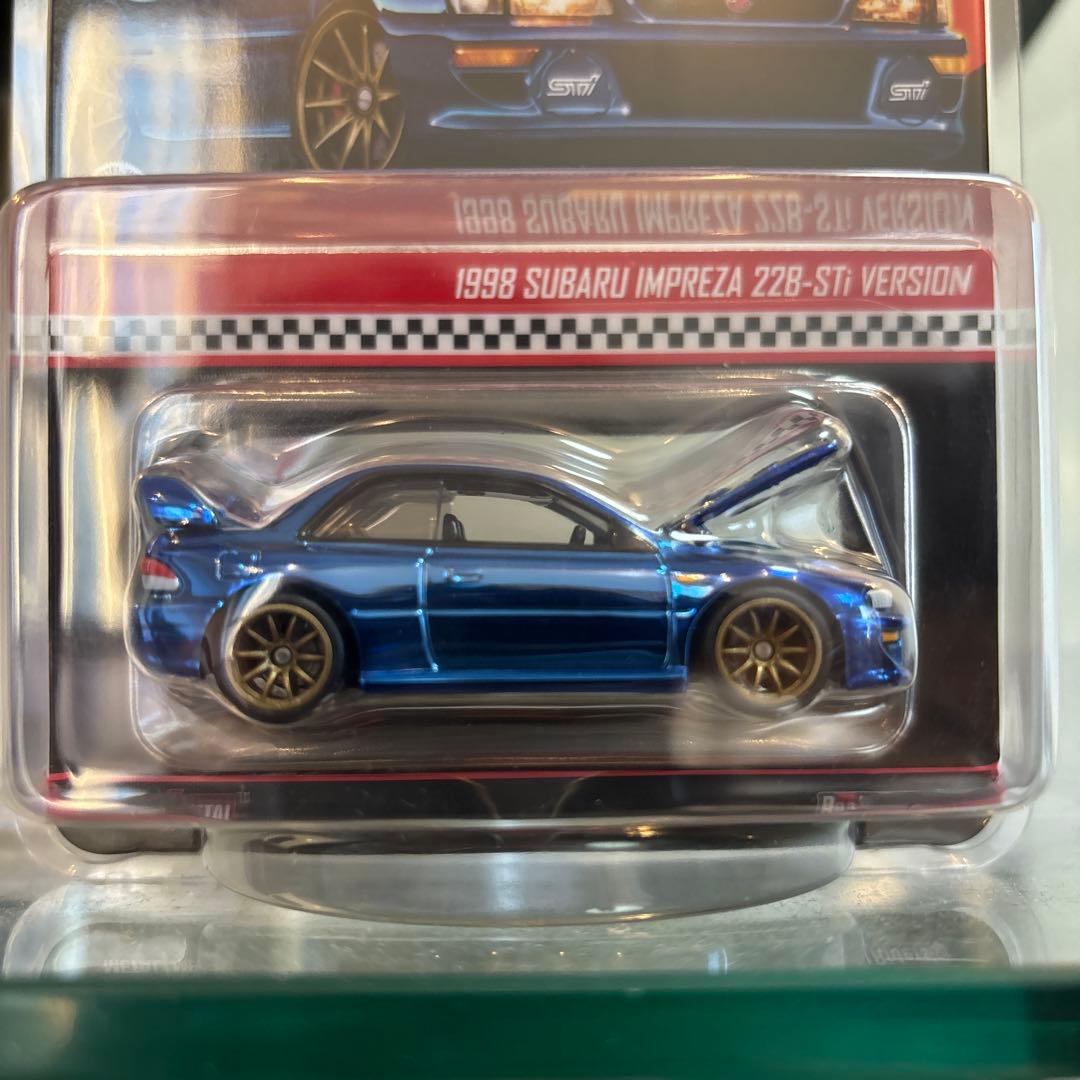 ミニカー Hot Wheels Subaru Impreza 22B-STi RLC