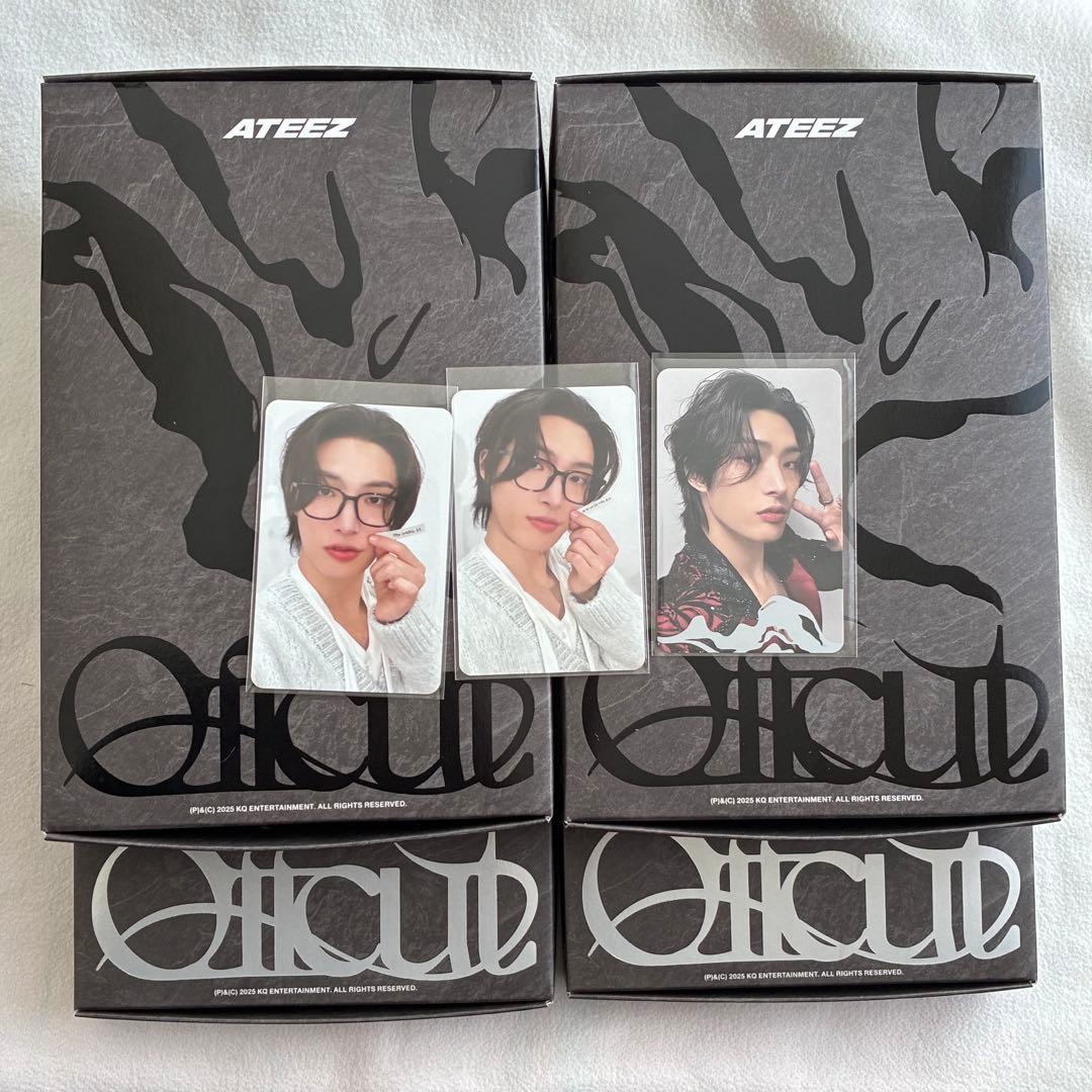 ATEEZ OFFCUT PAPER INCENSE お香　ミンギ　トレカ