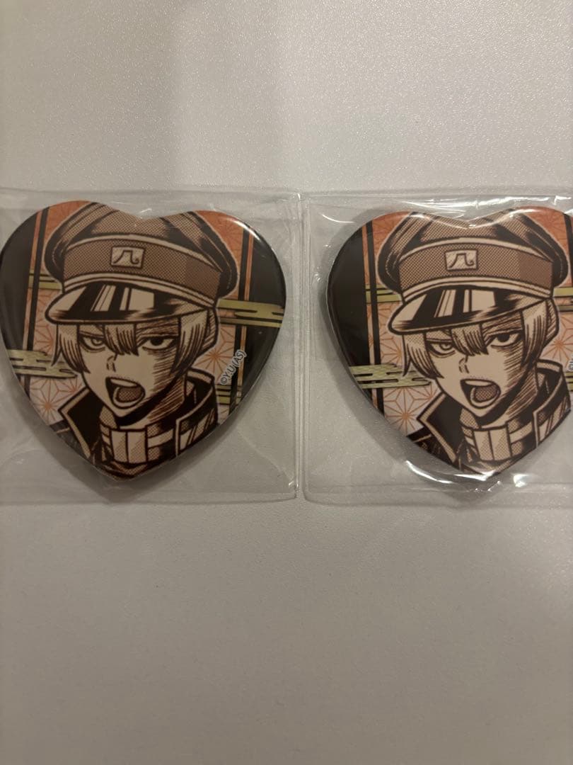 桃源暗鬼 ハート缶バッチ 不破真一 - メルカリ