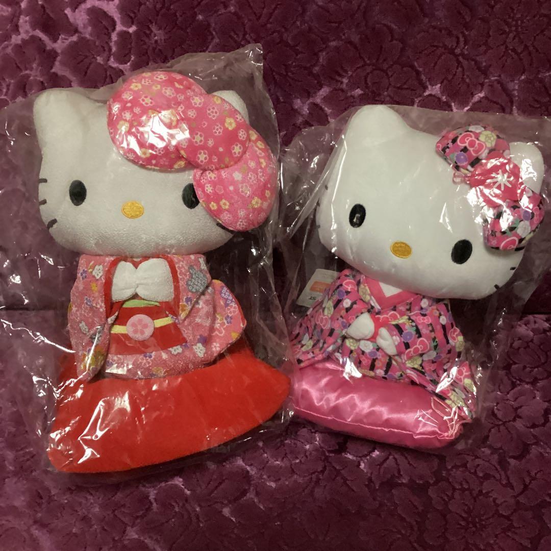 ❤️週末SALE❤️ お着物を着た和柄　キティーちゃん　　レア美品　　❤️ ❤️週末SALE❤️ お着物を着た和柄 キティーちゃん レア美品