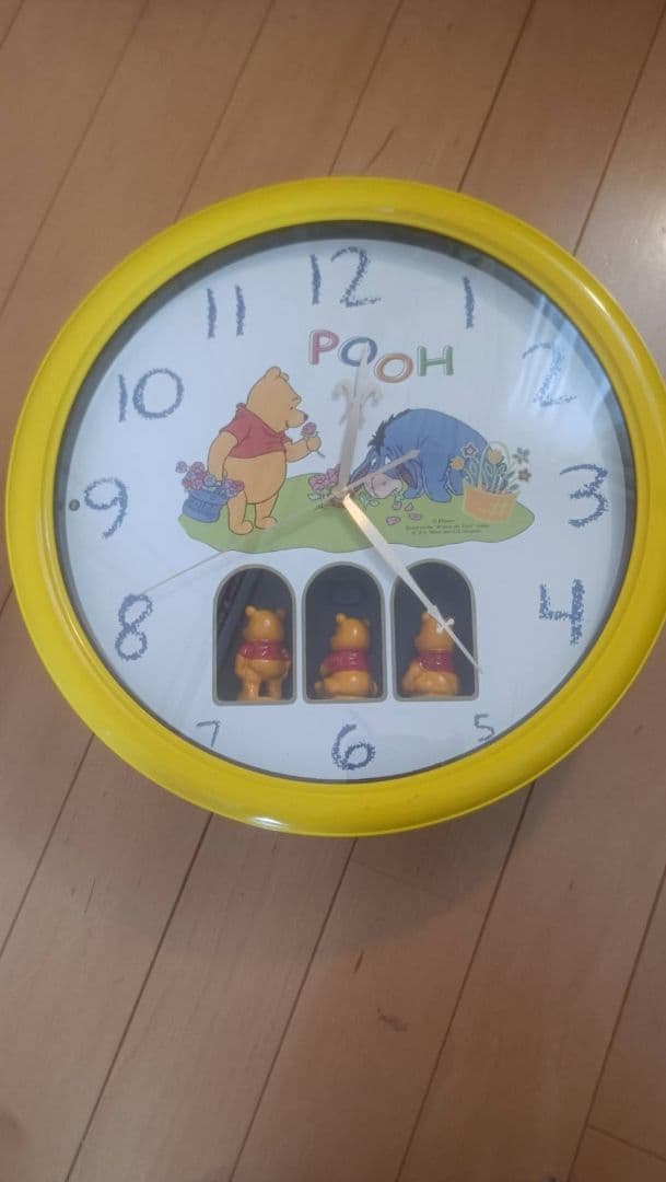 激レア! プーさん からくり時計 壁掛け時計 - メルカリ