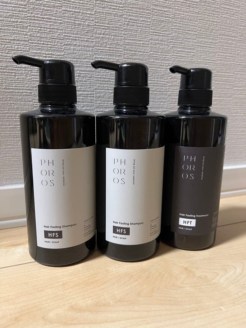 PHOROS フォロス　シャンプー2本＆トリートメント1本セット