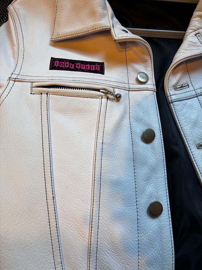 ジョニオ様専用 LOVEKILLS レザージャケット - メルカリ