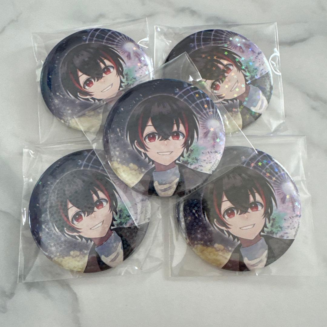 カラフルピーチ ゆあんくん 東武動物公園コラボ 等身 缶バッジ セット