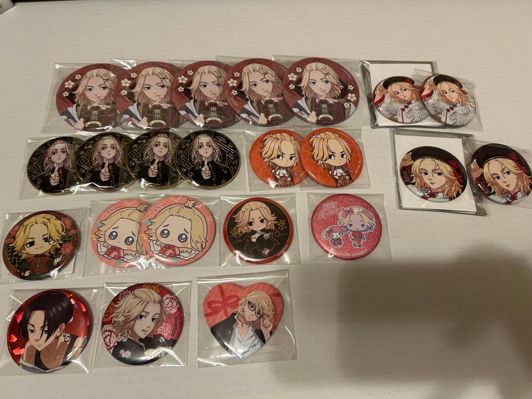 東京リベンジャーズ 佐野万次郎 缶バッジ纏め売り