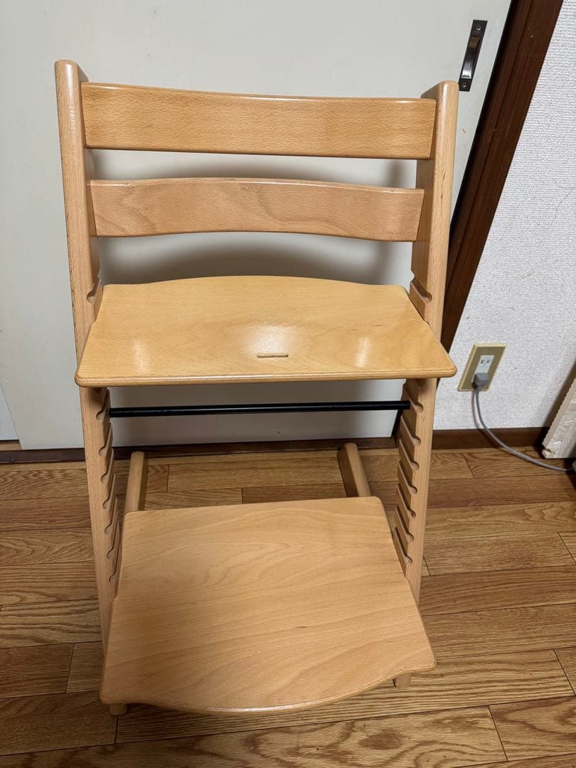 ストッケ　トリップトラップ　モスグリーン　キッズチェア