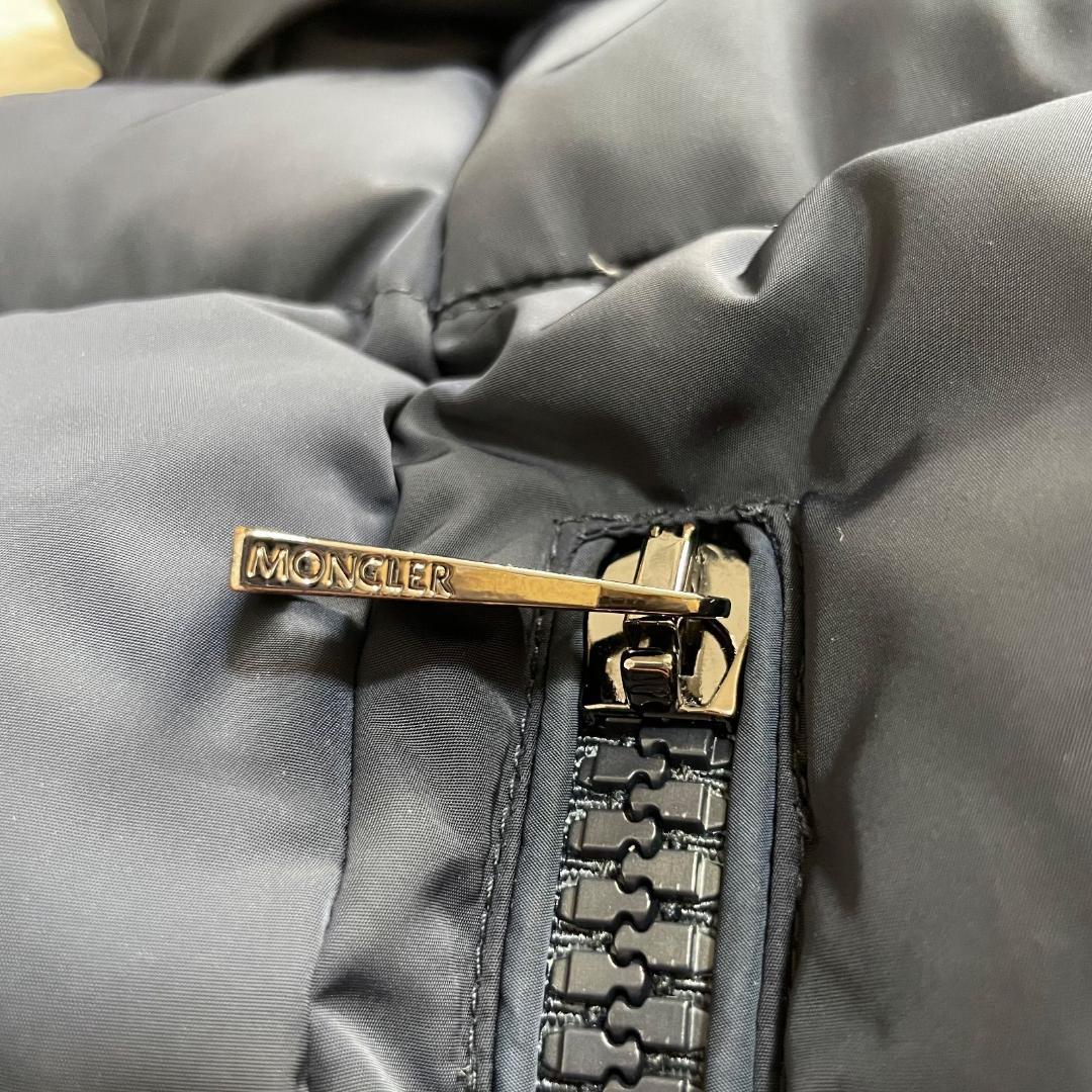 16463✨MONCLER petrea ロングダウンジャケット ネイビー - メルカリ