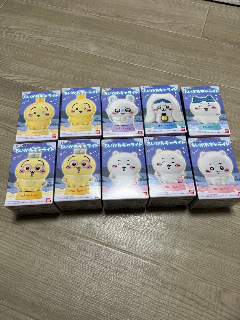 ちいかわキャライト　全10種セット　未開封発送