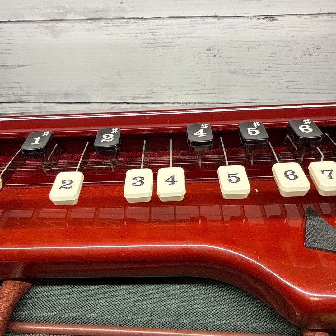 電気大正琴 ケース付き 蘭 鈴木楽器製作所 SUZUKI 【動作未確認