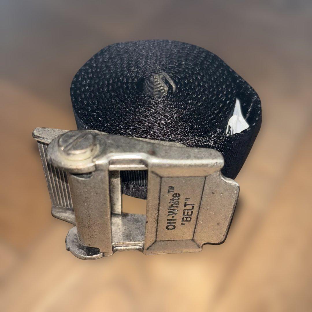 Off-White｜ロングベルト（ブラック）