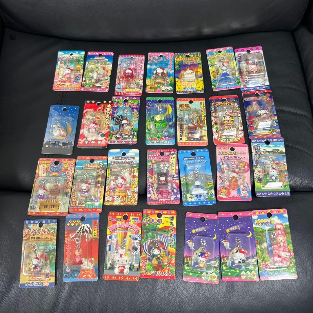 ご当地キティ　ファスナーマスコット　28個 ご当地キティ ファスナーマスコット 限定 バージョン - メルカリ