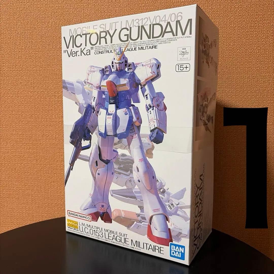 【早い者勝ち・帯付き】MGビクトリーガンダムver.ka　新品未開封品