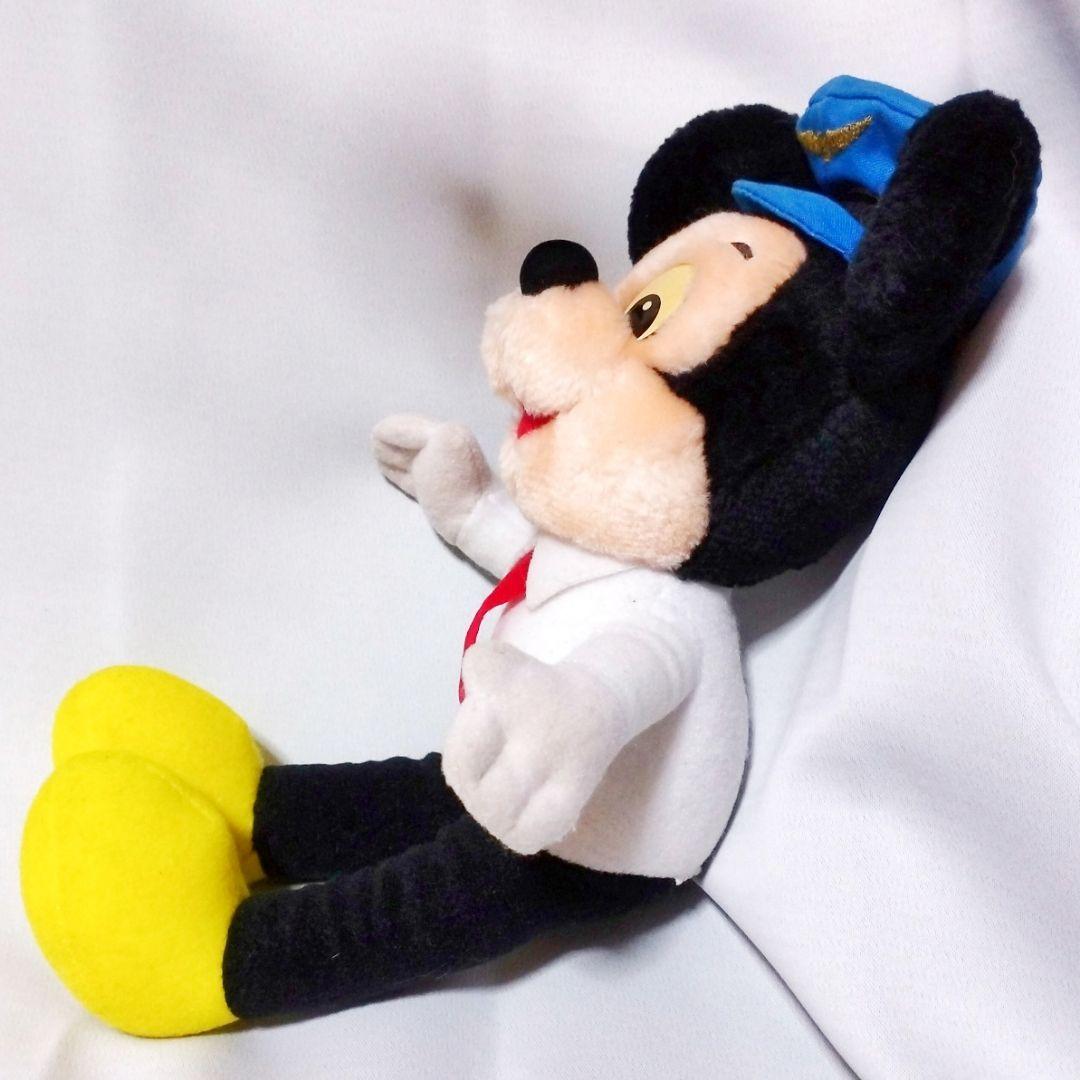 ディズニー パイロット ミッキーマウス ぬいぐるみ 平成レトロ 非売品