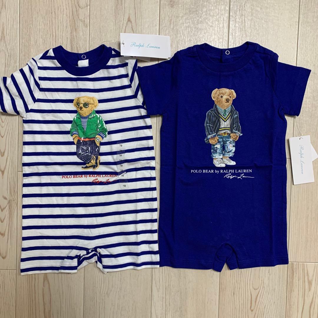 ポロベア ロンパースセット