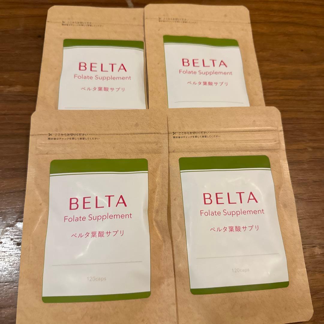 ベルタ 葉酸サプリ 120粒　4袋