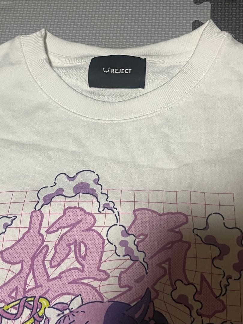 REJECT 天鬼ぷるる 換気スウェット ブラック ホワイトXL 2つセット