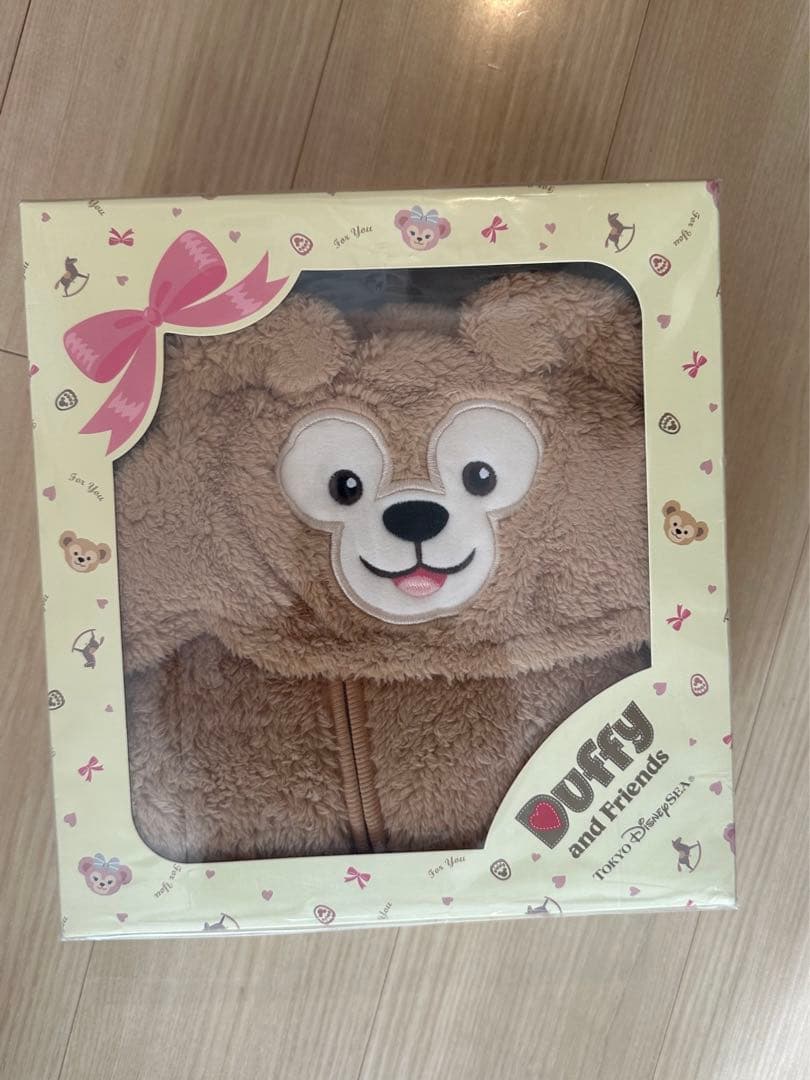 ダッフィ　カバーオール　90cm 新品未開封 ダッフィー 90cm 公式 カバーオール ディズニーシー ロンパース