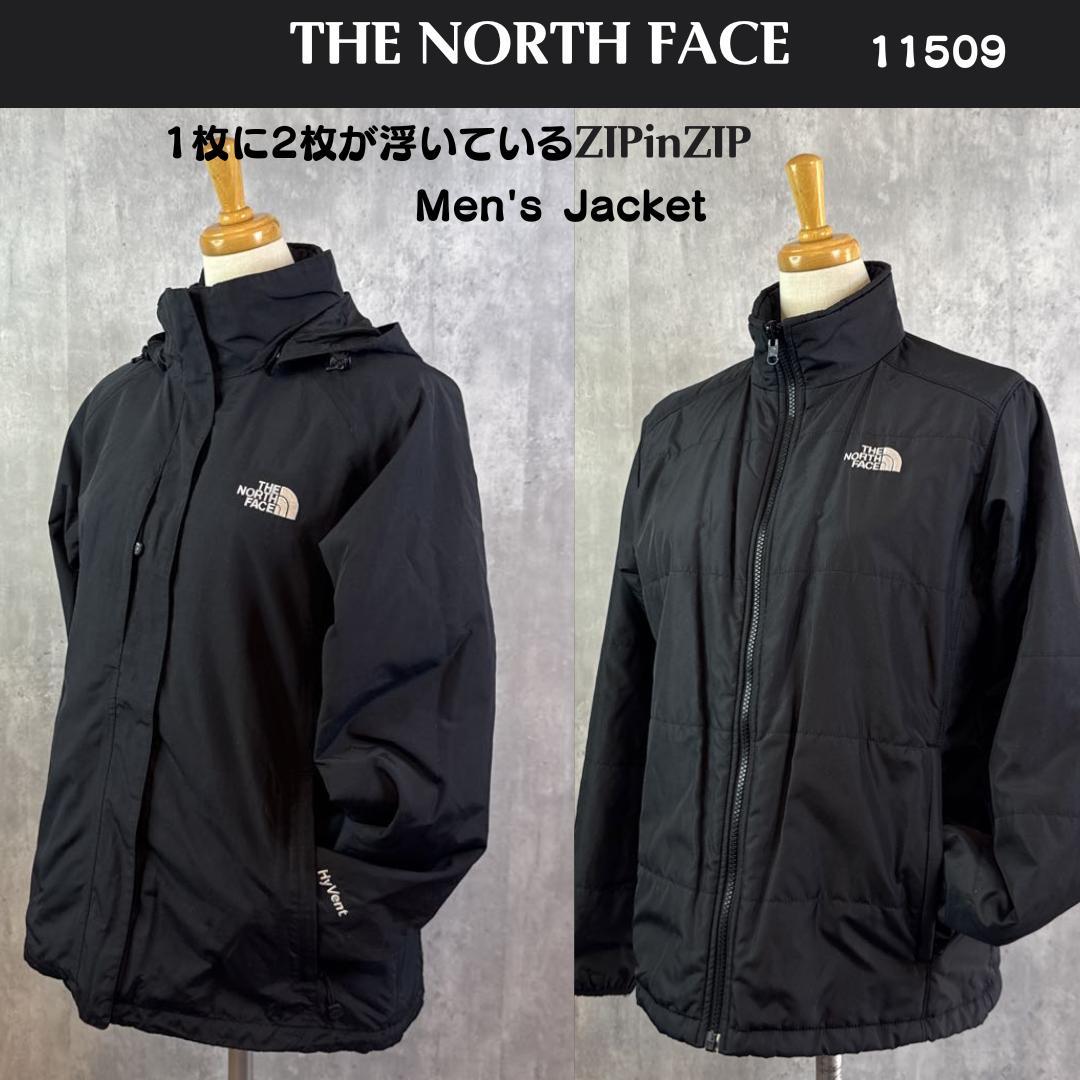 希少⭐ノースフェイス　アウターとインナーが別々に着れるメンズジャケット 509