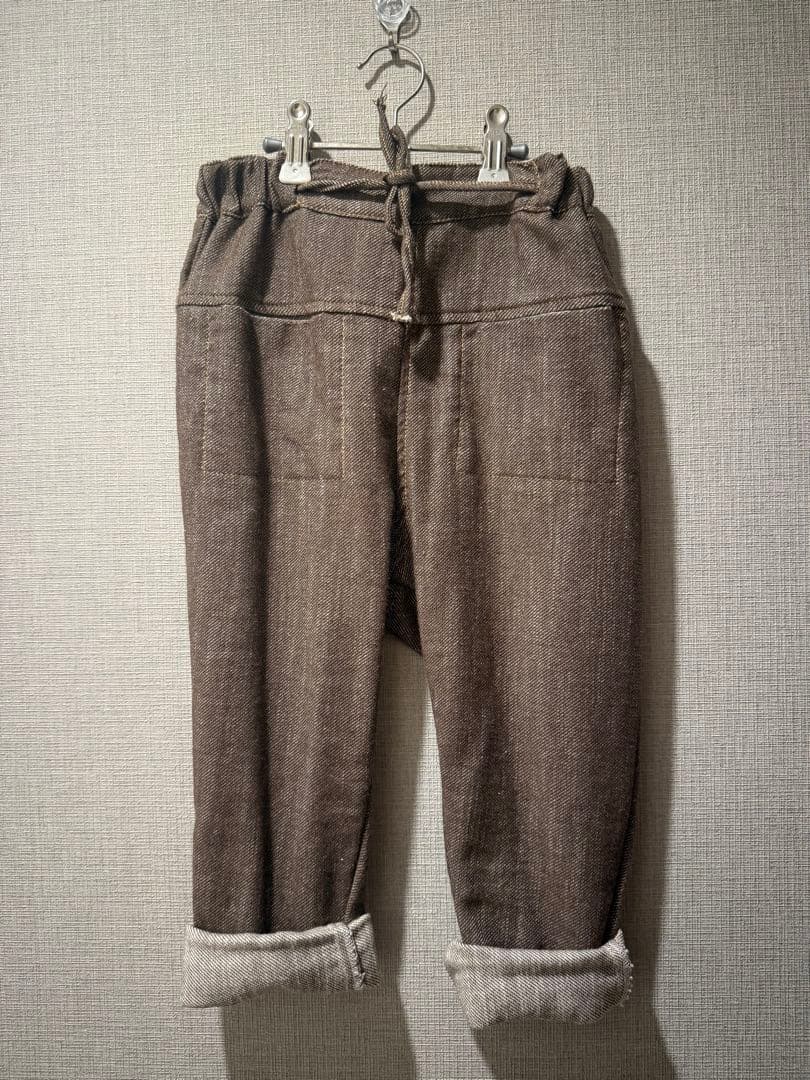 HELLO LUPO　Brooks Trousers - Brown D HELLO LUPO – chu chu CHUPETERIA