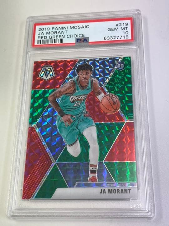 その他 2019 panini mosaic Choice Ja Morant RC 2019 Mosaic Ja Morant NBA Debut Rookie Card #274, PSA 10! - Etsy