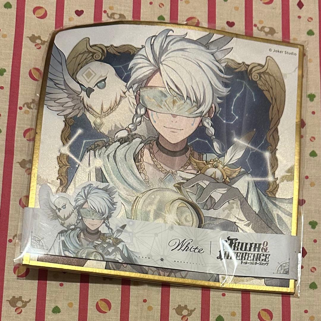 第五人格　4周年オフラインパック　占い師　コード未使用　※イタミあり 第五人格 identityⅤ 占い師 4周年オフラインパック ホワイト 色紙