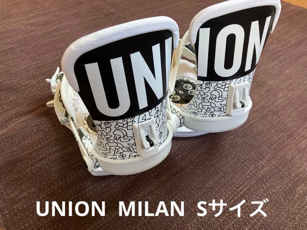 UNION MILAN サイズ S ビンディング ホワイト ユニオン