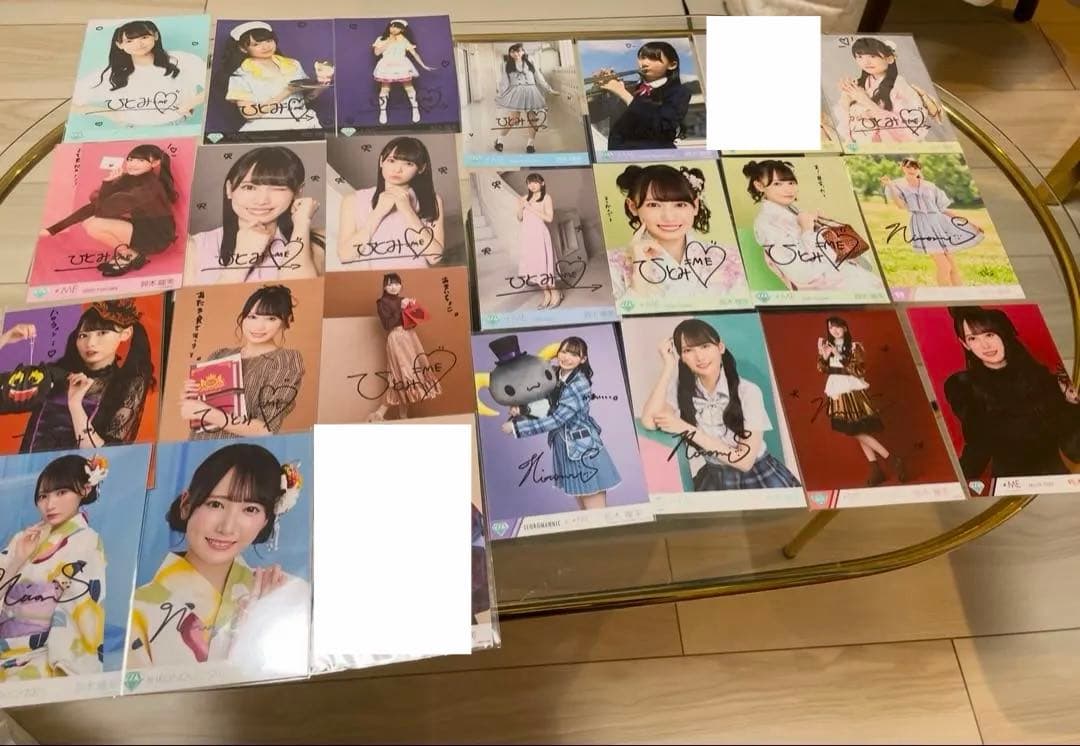 ≠ME 鈴木瞳美　直筆 生写真 まとめ売り　※バラ売り可