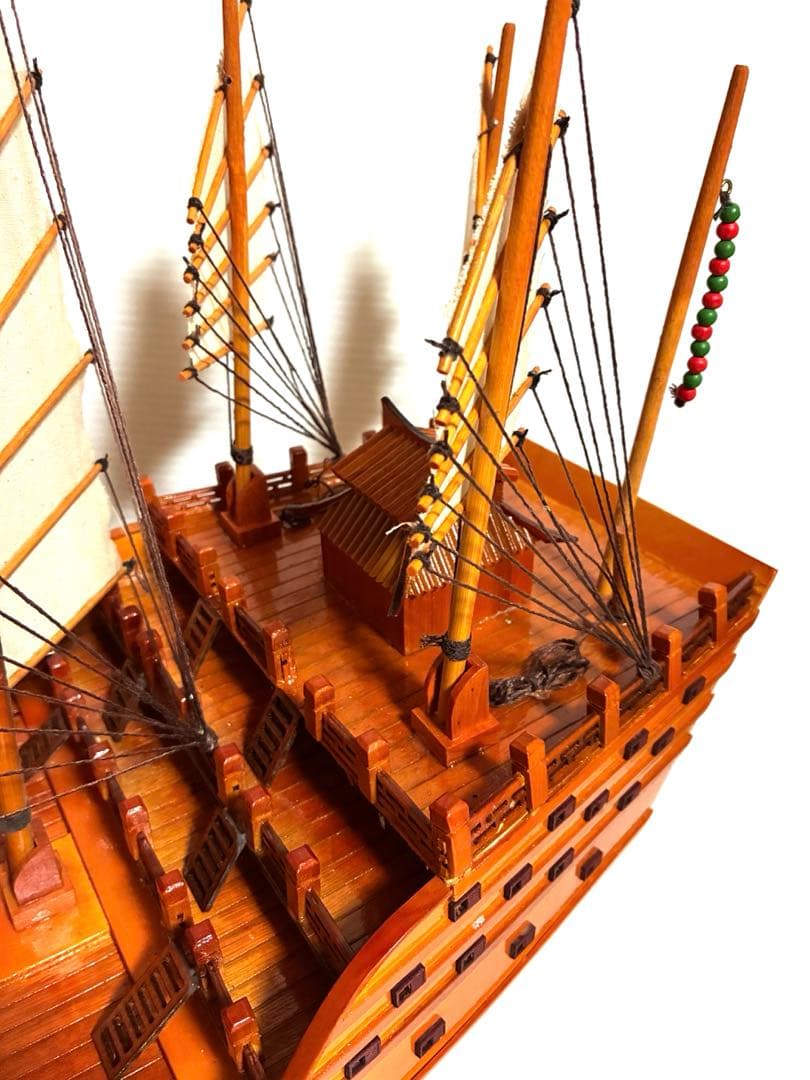 希少品 椴松 帆船模型 鄭和『宝船』 - メルカリ