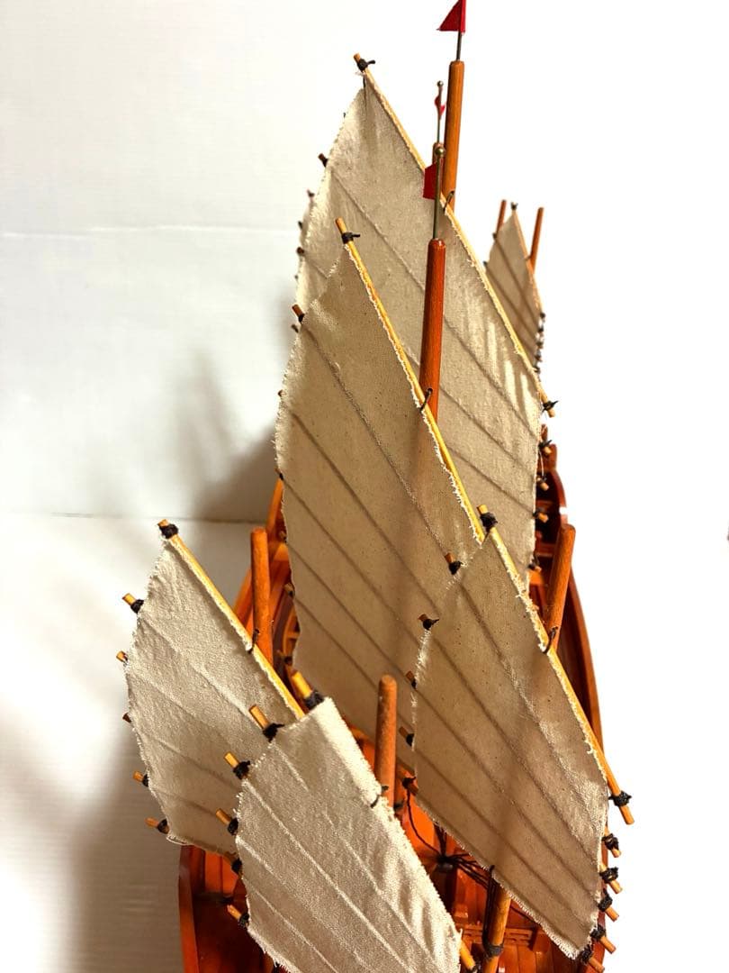 希少品 椴松 帆船模型 鄭和『宝船』 - メルカリ