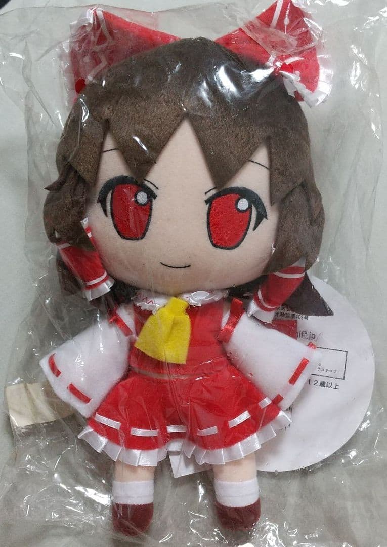 ねんどいろぷらす ぬいぐるみシリーズ07博麗霊夢