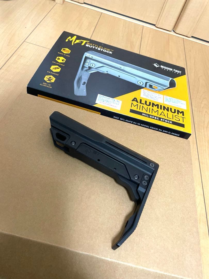 MFT アルミニウム ミニマリスト ストック 実物 PSJ / 【予約受付中】MFT: バトルリンク ミニマリストストック