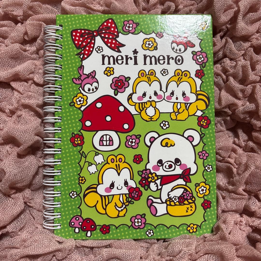 平成レトロ meri mero A5メモ帳 キャラクターイラスト - メルカリ