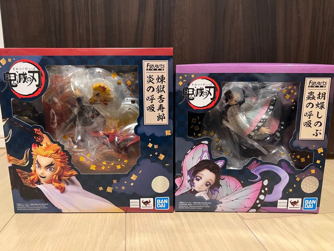 セット売り【新品未開封】鬼滅の刃 胡蝶しのぶ 煉獄杏寿郎