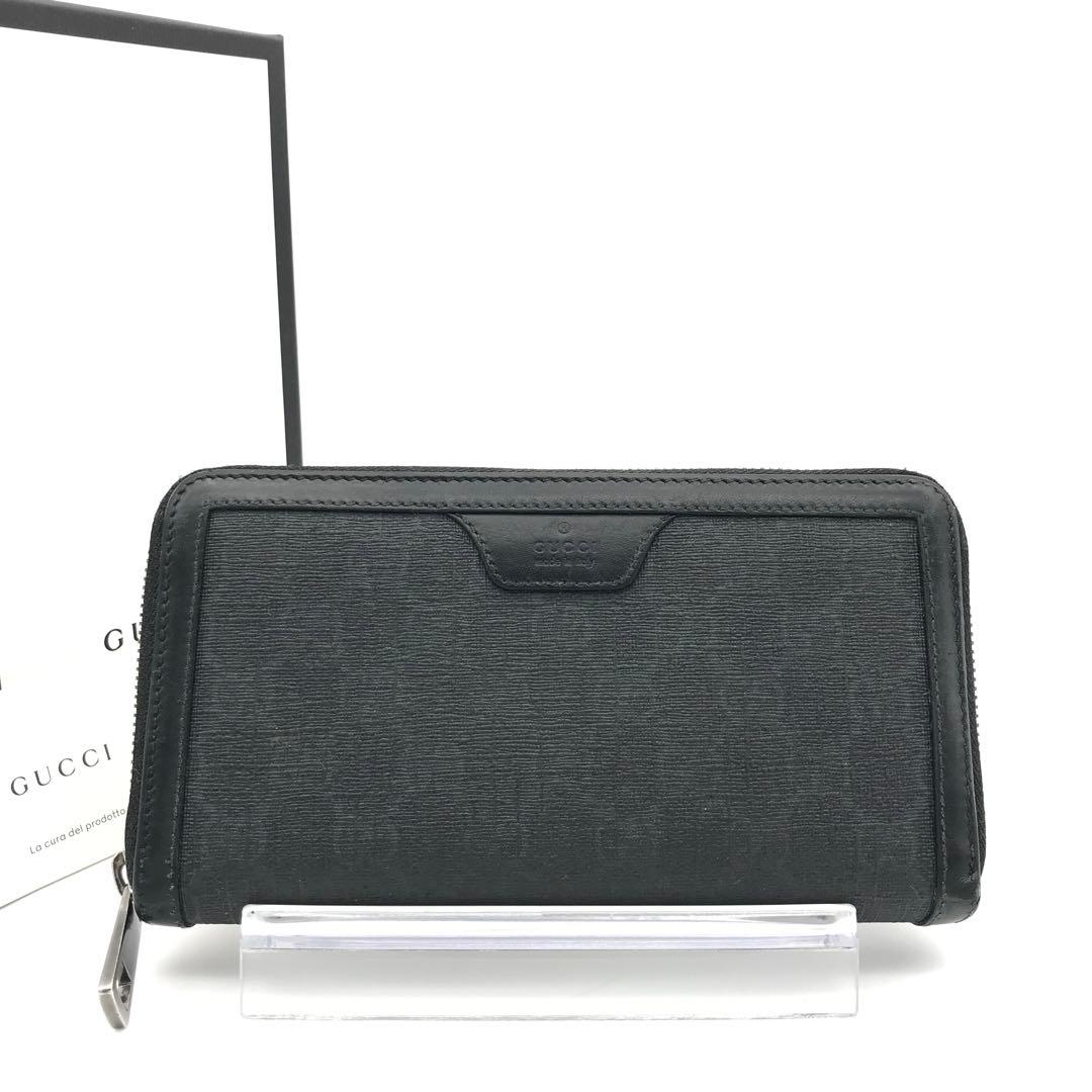 正規品　極美品　グッチ財布　グッチ長財布　グッチGGスプリーム オーガナイザー