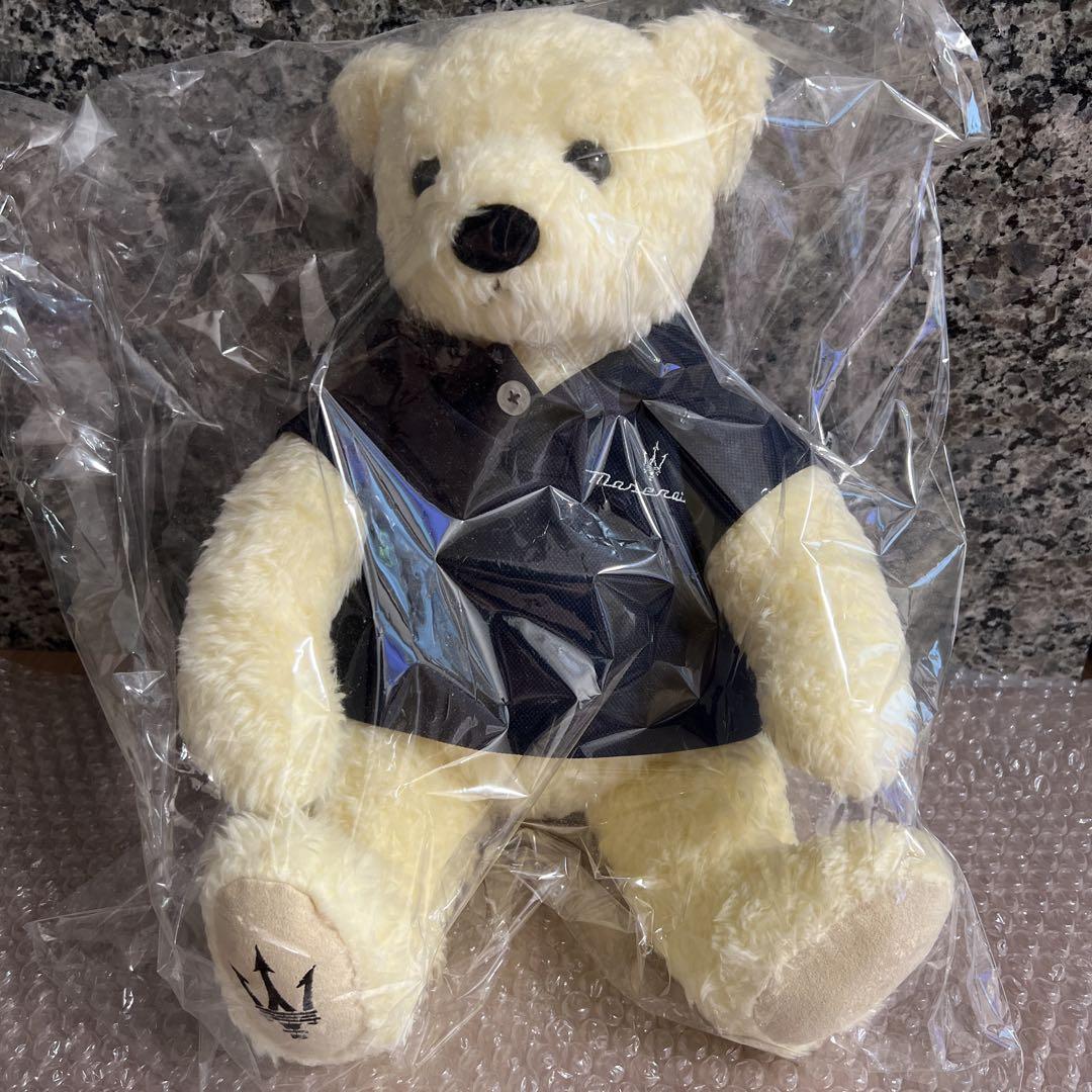 新品 マセラティ MASERATI テディベア ノベルティ くま 熊 購入特典 Amazon.co.jp: マセラティ マセラティ テディベア 白 ぬいぐるみ