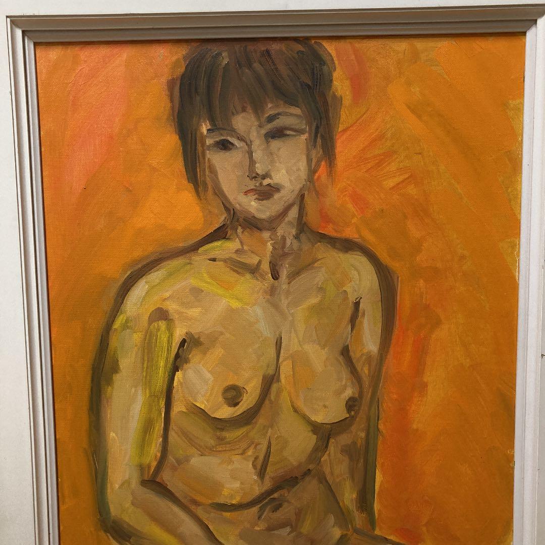 思い　裸婦　.　　サロンテーポザル展