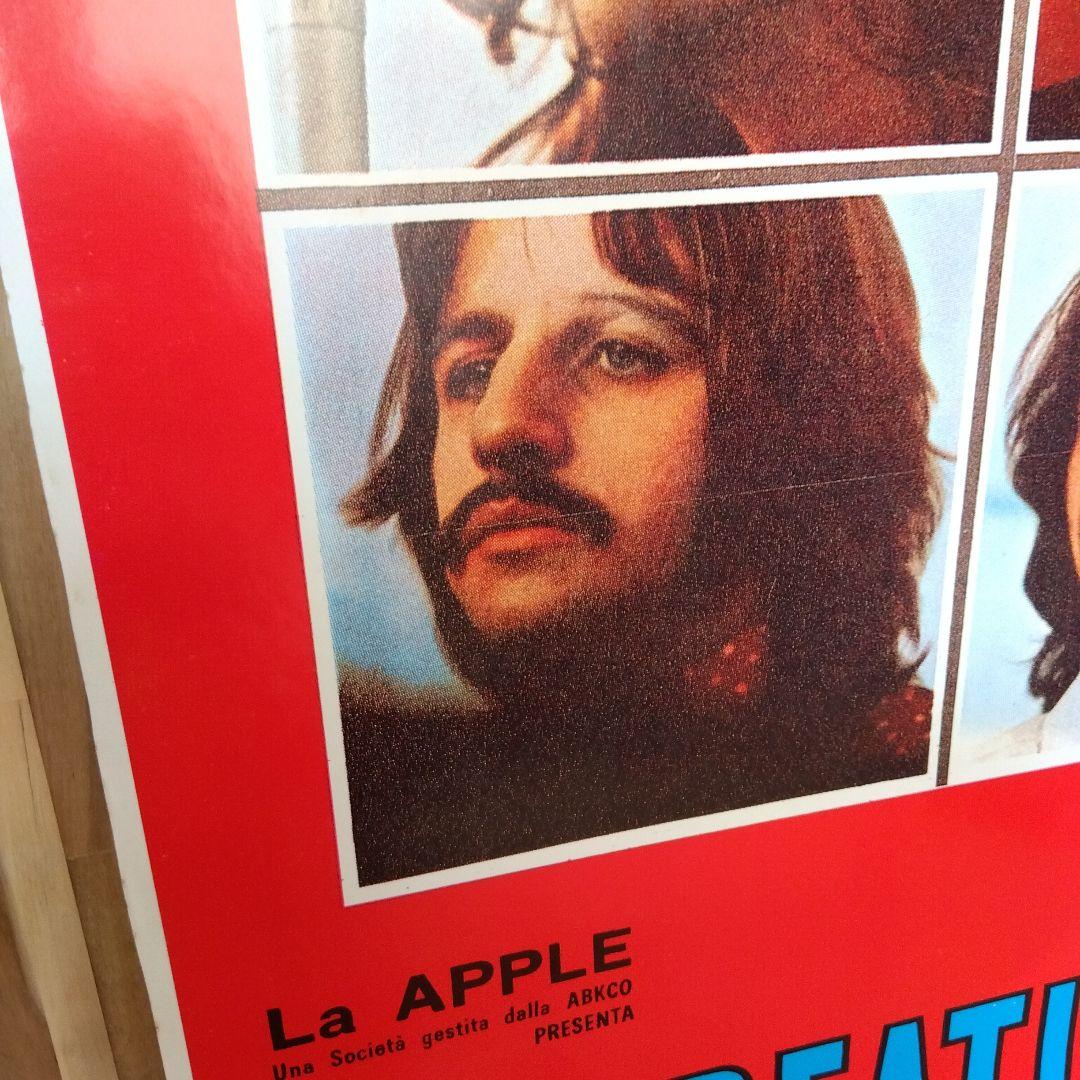 激レア！Beatlesビートルズ LET IT BE 特大サイズ 68×98㎝ - メルカリ