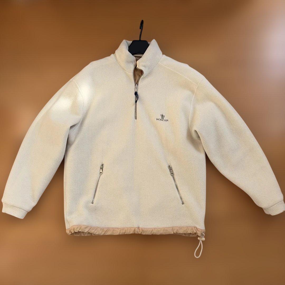 【希少】MONCLER リバーシブルジャケット ナイロン×フリース／軽量・防寒