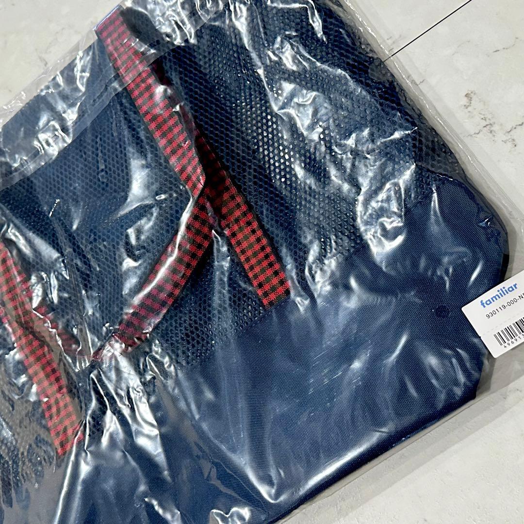 新品未開封】ファミリア familiar ノベルティ メッシュバッグ - メルカリ