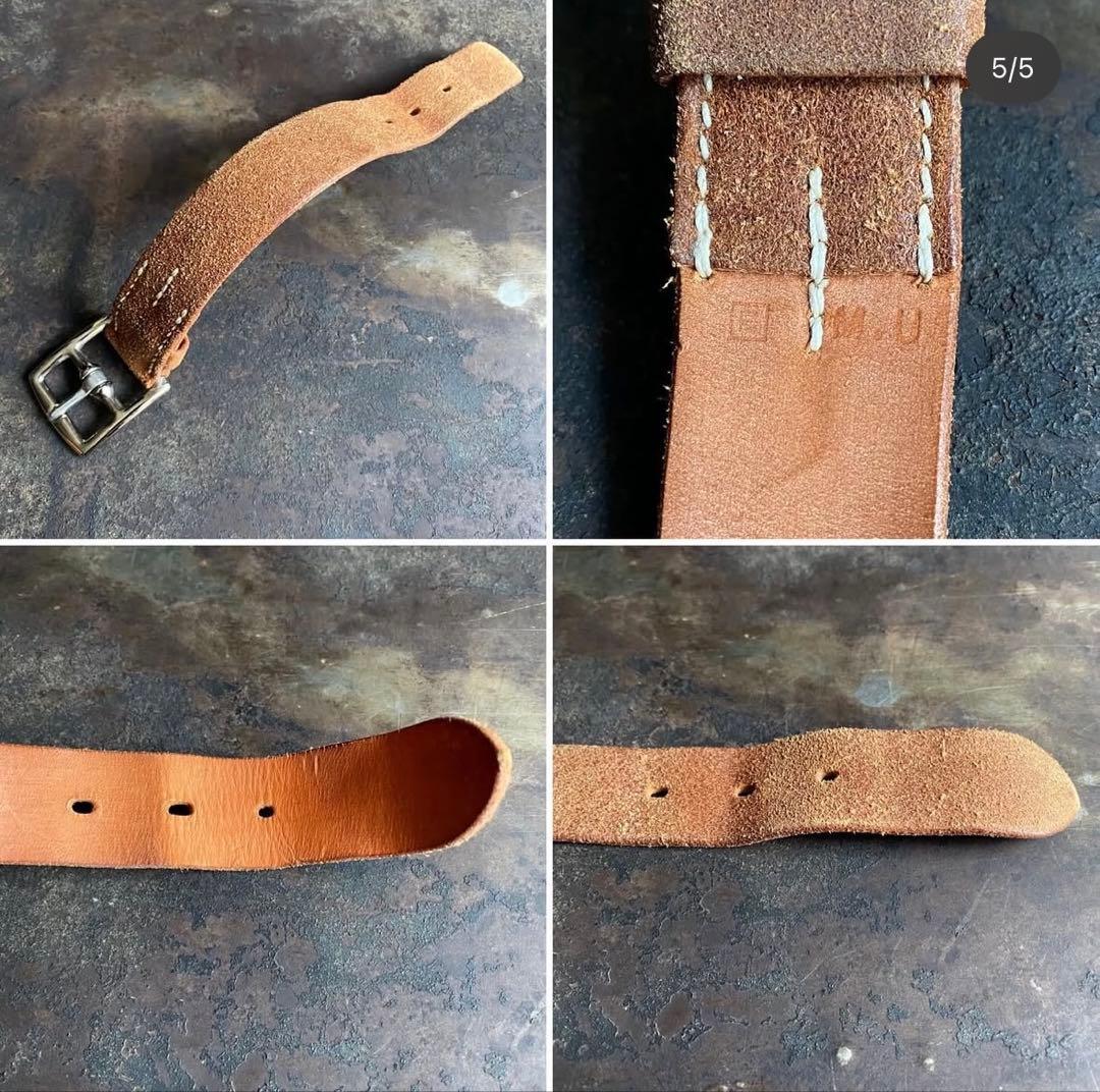 HERMES エトリヴィエール スウェード レザー ブレスレット マルジェラ