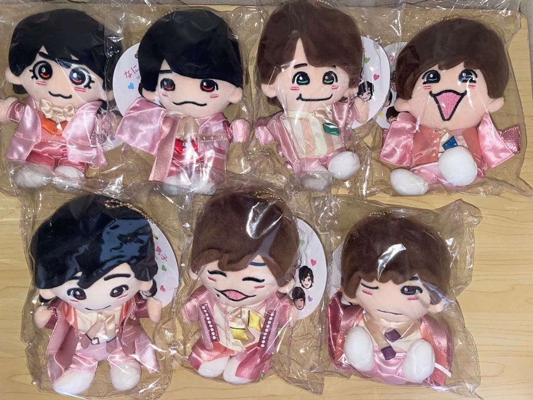 【新品未使用未開封】なにわ男子　ちびぬい　初心LOVE 7体　まとめ売り　第二弾 なにわ男子 ちびぬい 第二弾 初心LOVE うぶらぶver. 全員 7体セット
