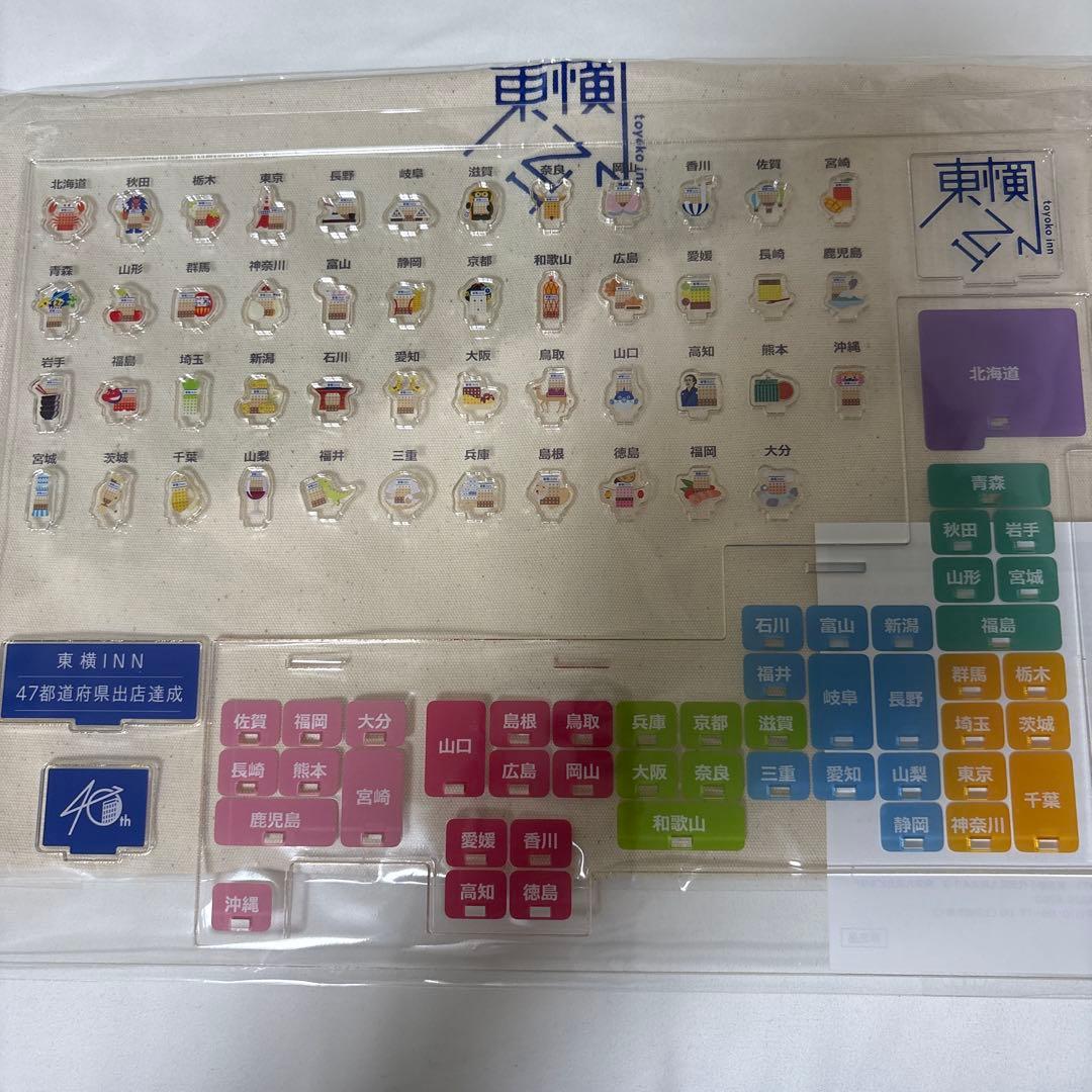 東横イン 当選品 アクリルスタンド＆トートバッグ - メルカリ