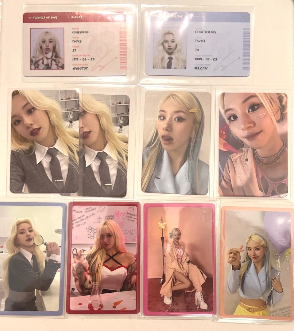 Formula of Love チェヨン アルバム 封入 特典 トレカ - メルカリ