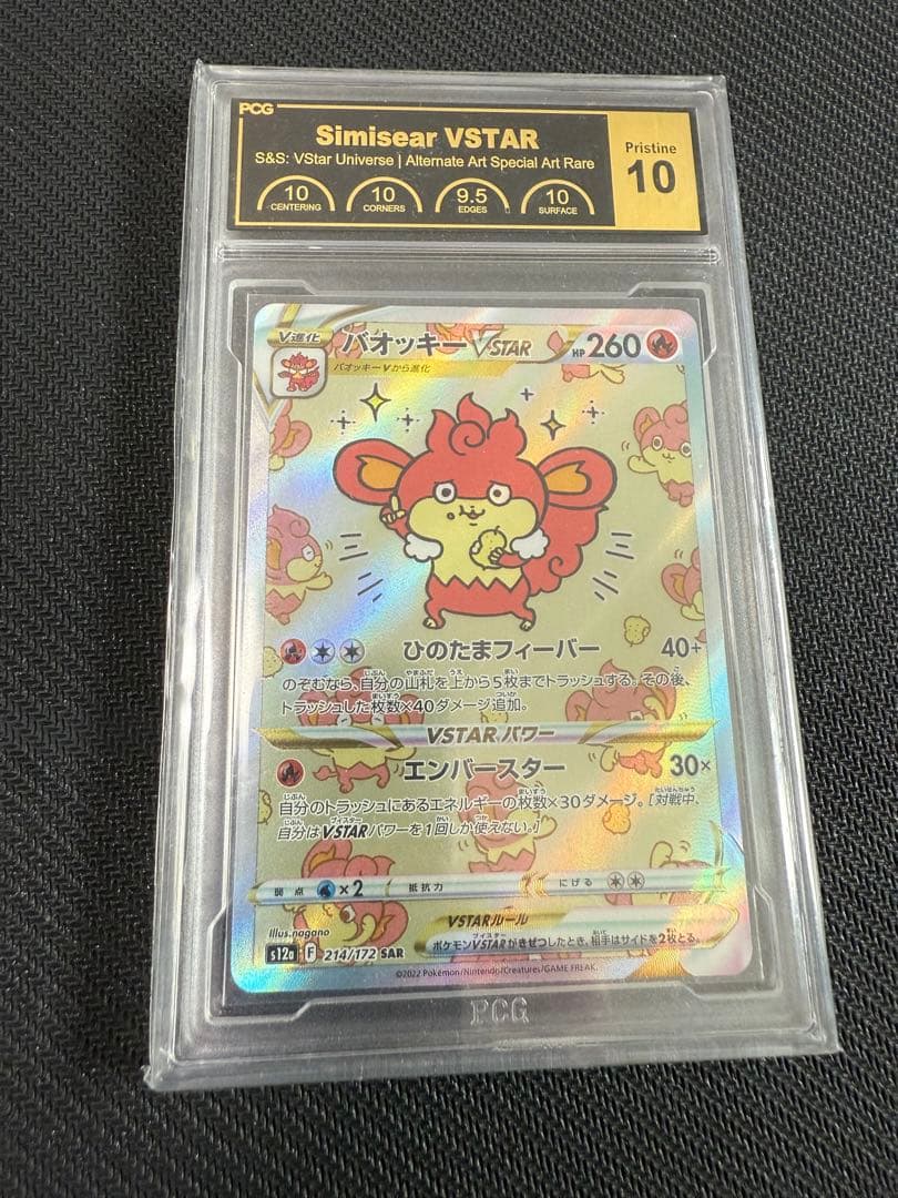 バオッキーVSTAR SAR VSTARユニバース 214/172 PCG10