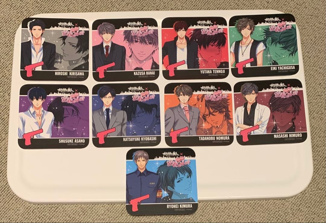 ボルテージ カラ鉄コラボ　特別捜査密着24時　コースター　コンプリートセット 食玩プラモデル「SMP」シリーズに当時玩具をイメージしたカラーリング