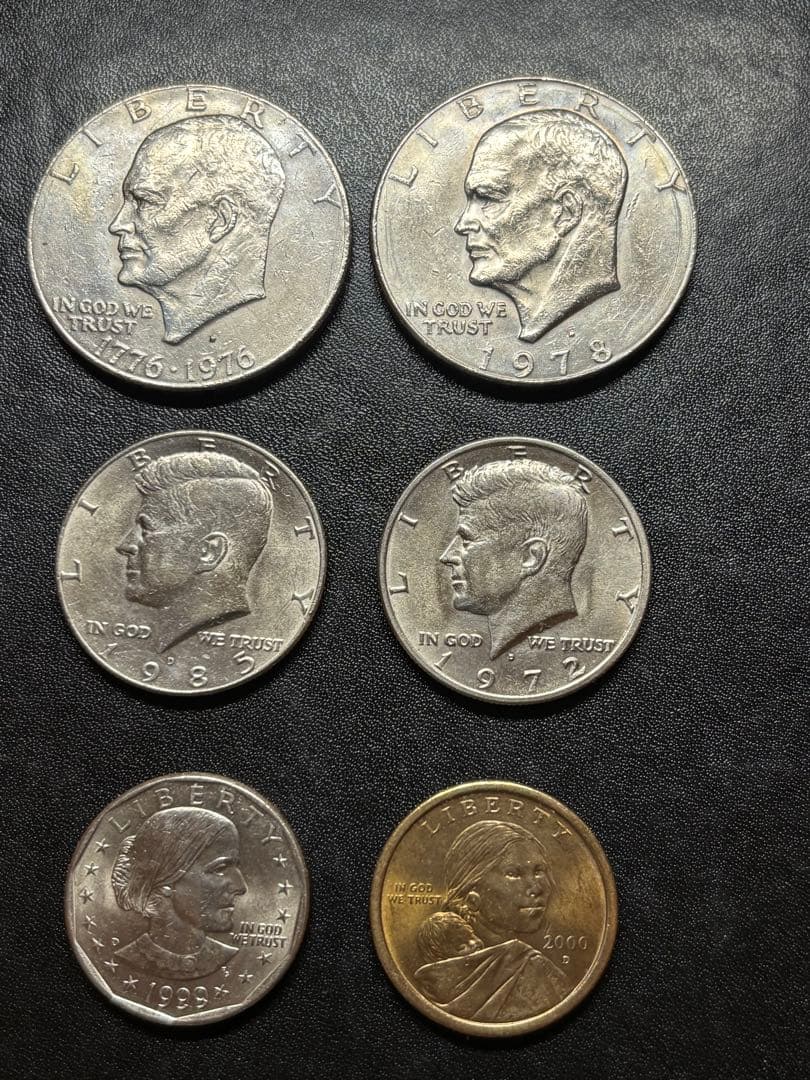 アメリカ合衆国の旧貨幣セット