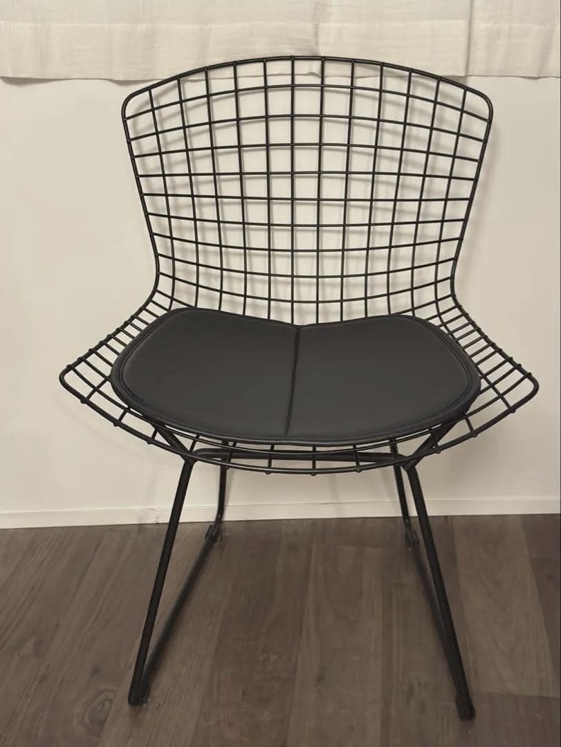 ハリー・ベルトイア　ワイヤーチェア ブラック